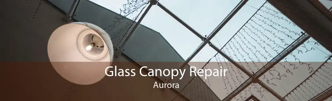 Glass Canopy Repair Aurora