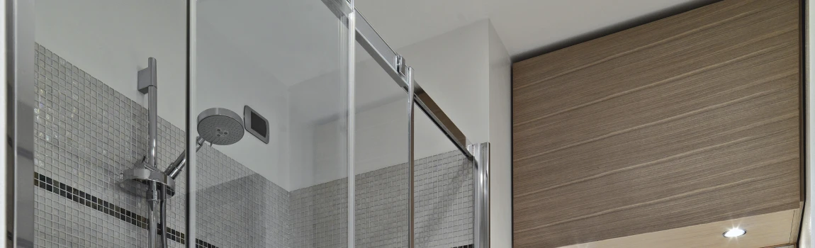 Frosted Glass Shower Doors in Aurora
